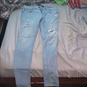 Hollister extreme skinny jeans